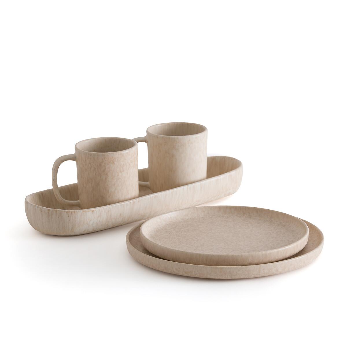 AM.PM 4er-Set Dessertteller Rusty