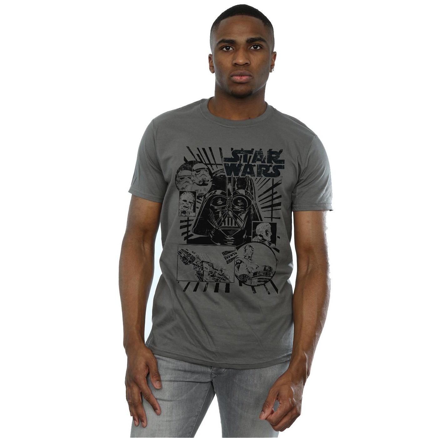 STAR WARS Star Wars Darth Vader Comic Strip T-Shirt
