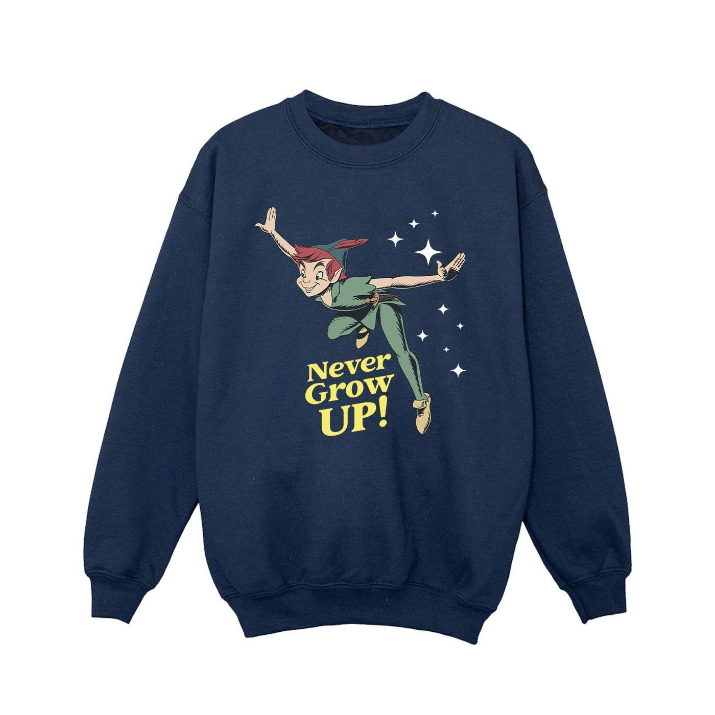 Disney Never Grow Up Sweatshirt