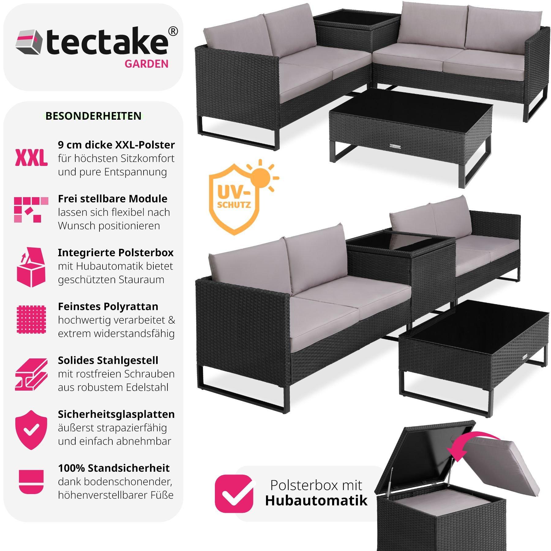 Tectake Rattanlounge Ostuni