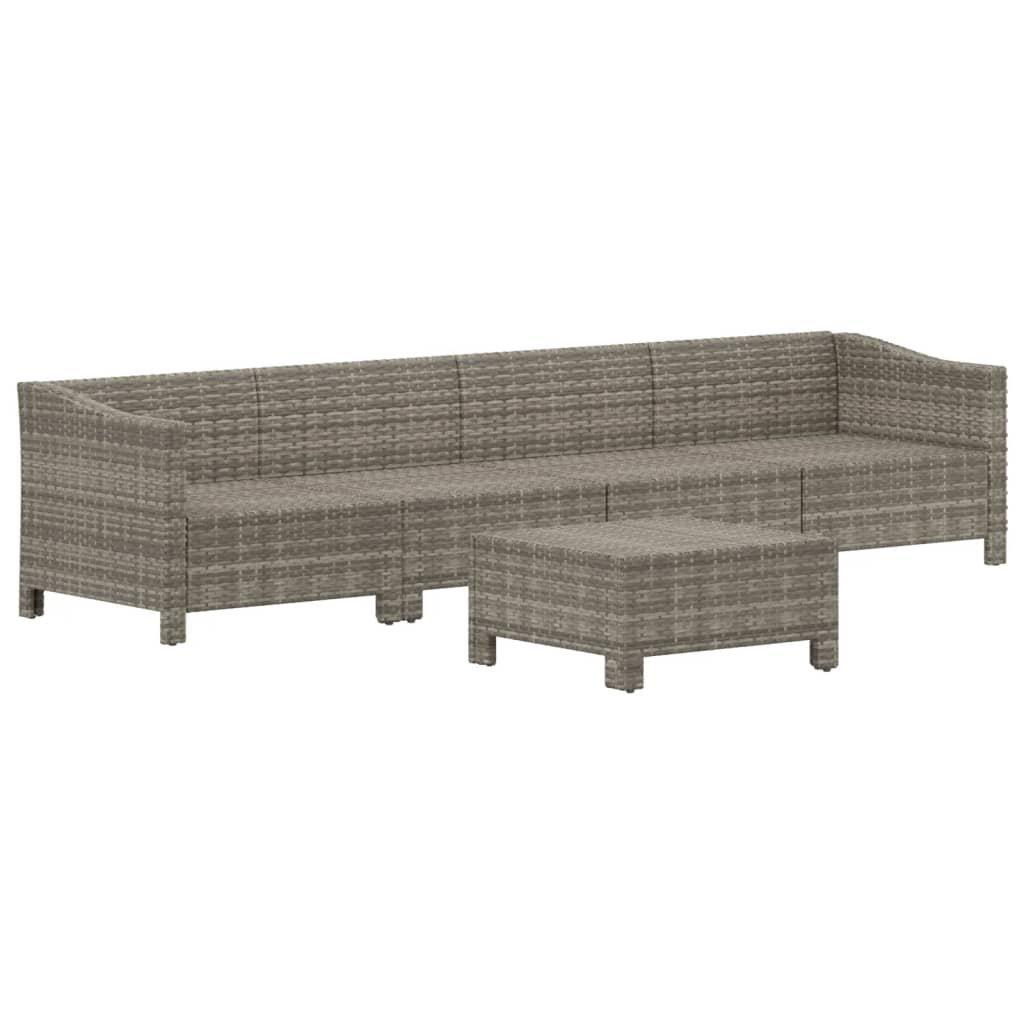 VidaXL Garten lounge set poly-rattan
