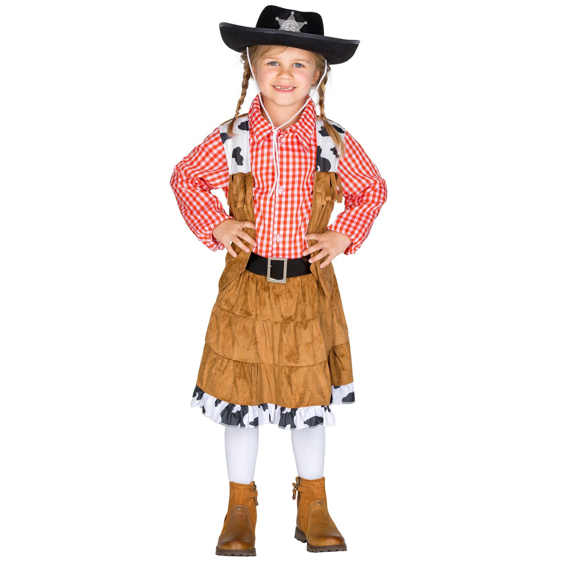 Tectake Mädchenkostüm Cowgirl Texas