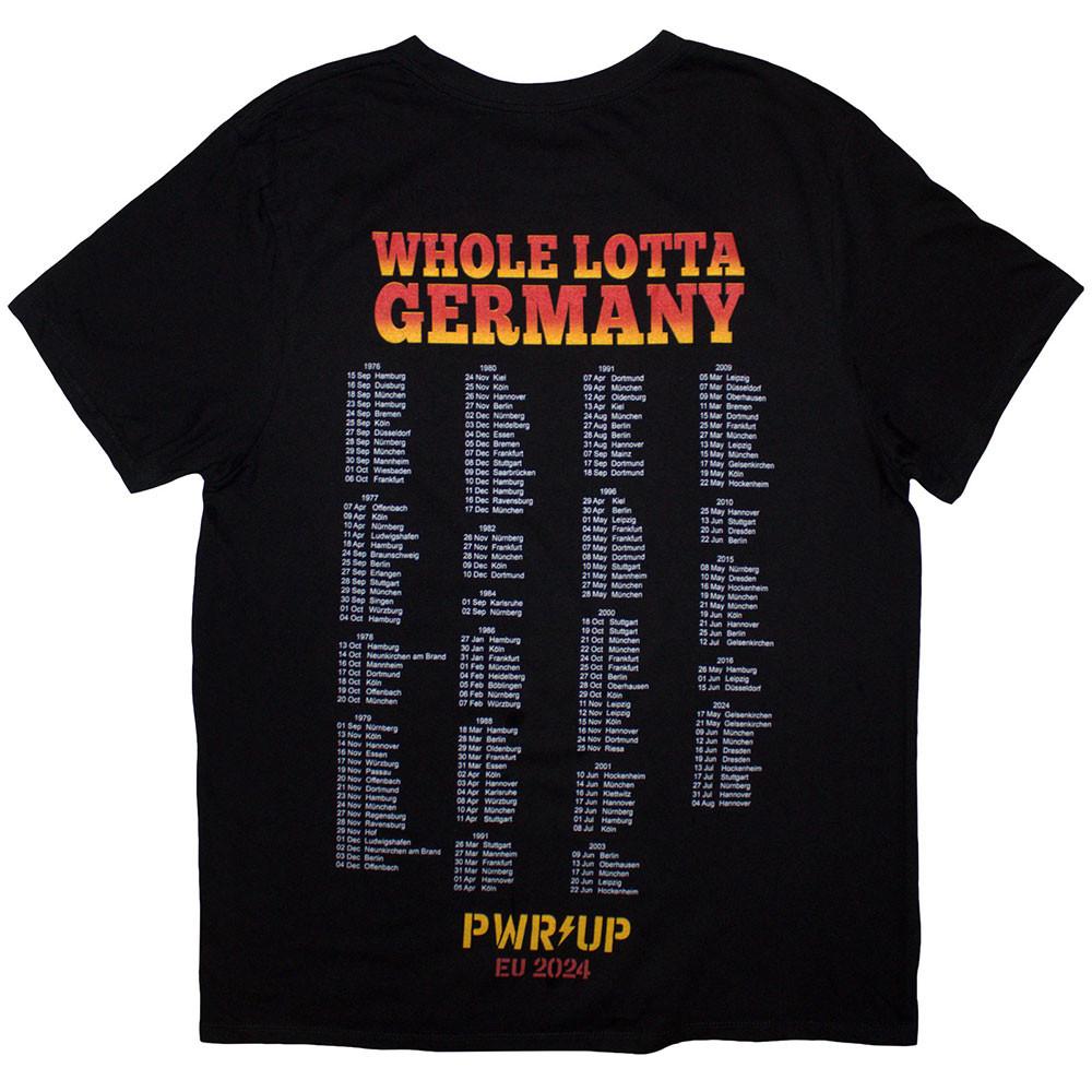AC/DC ACDC Whole Lotta Germany PWRUP EU Tour '24 T-Shirt