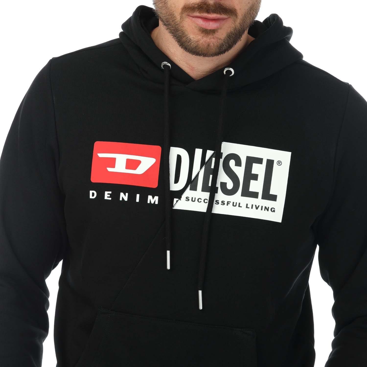 DIESEL SGirk Cuty Felpa Kapuzenpullover