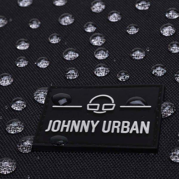 Johnny Urban Allen - Rolltop Rucksack M Schwarz-Rosa
