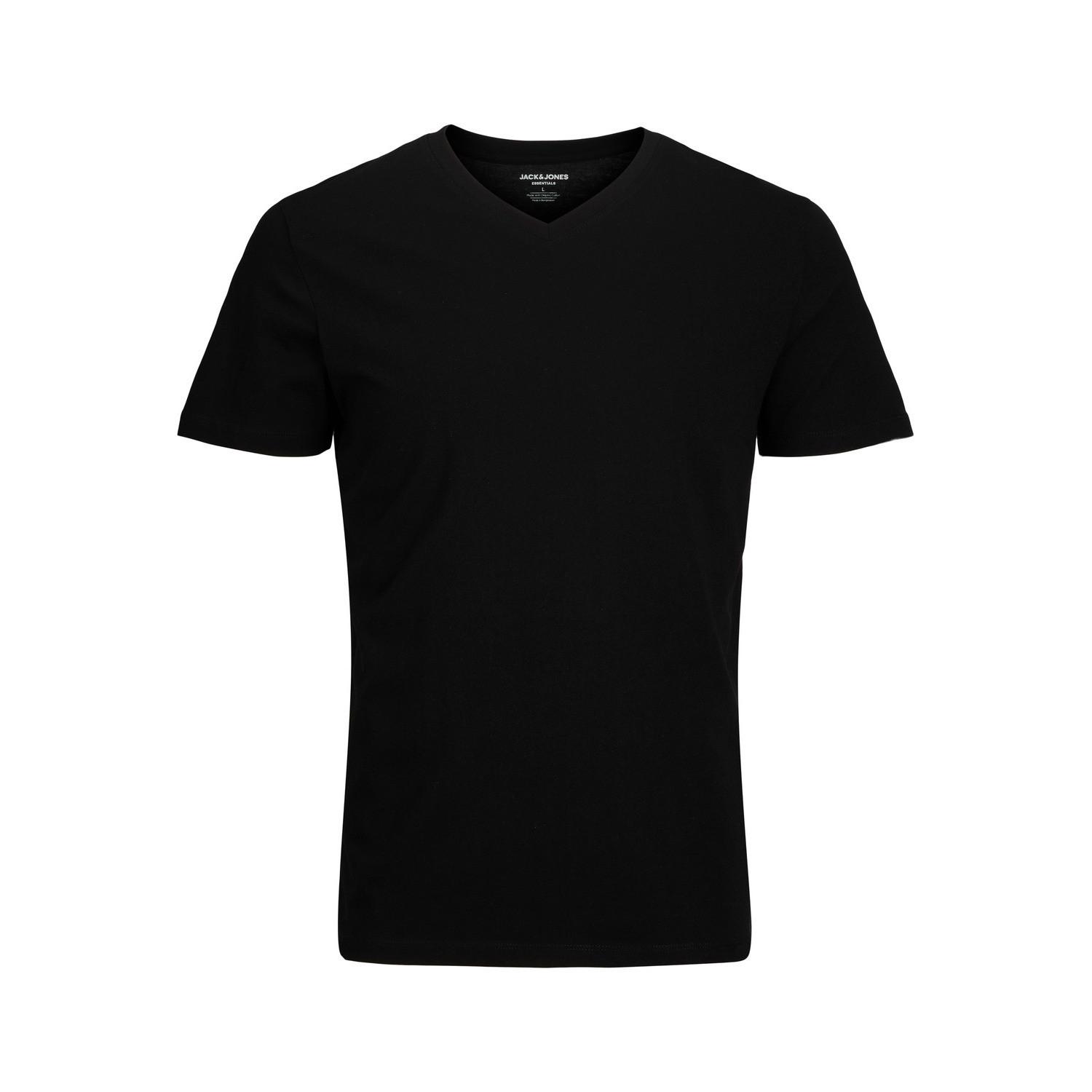 JACK & JONES Organic Basic V-Ausschnitt T-Shirt Slim Fit