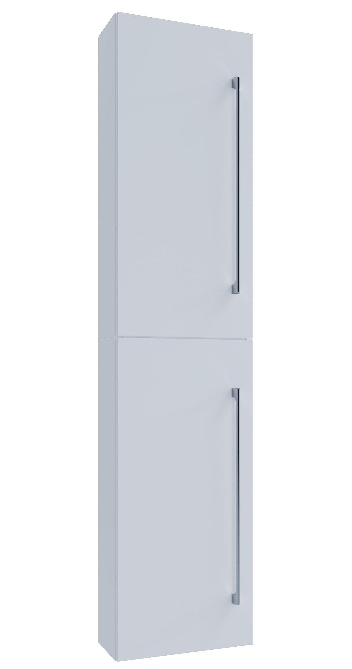 VCM Holz Badezimmerschrank | Badmöbel | Wandschrank | Badregal | Badschrank | Hochschrank | Maße ca. H. 150 x B. 33 x T. 22 cm - Badinos 2