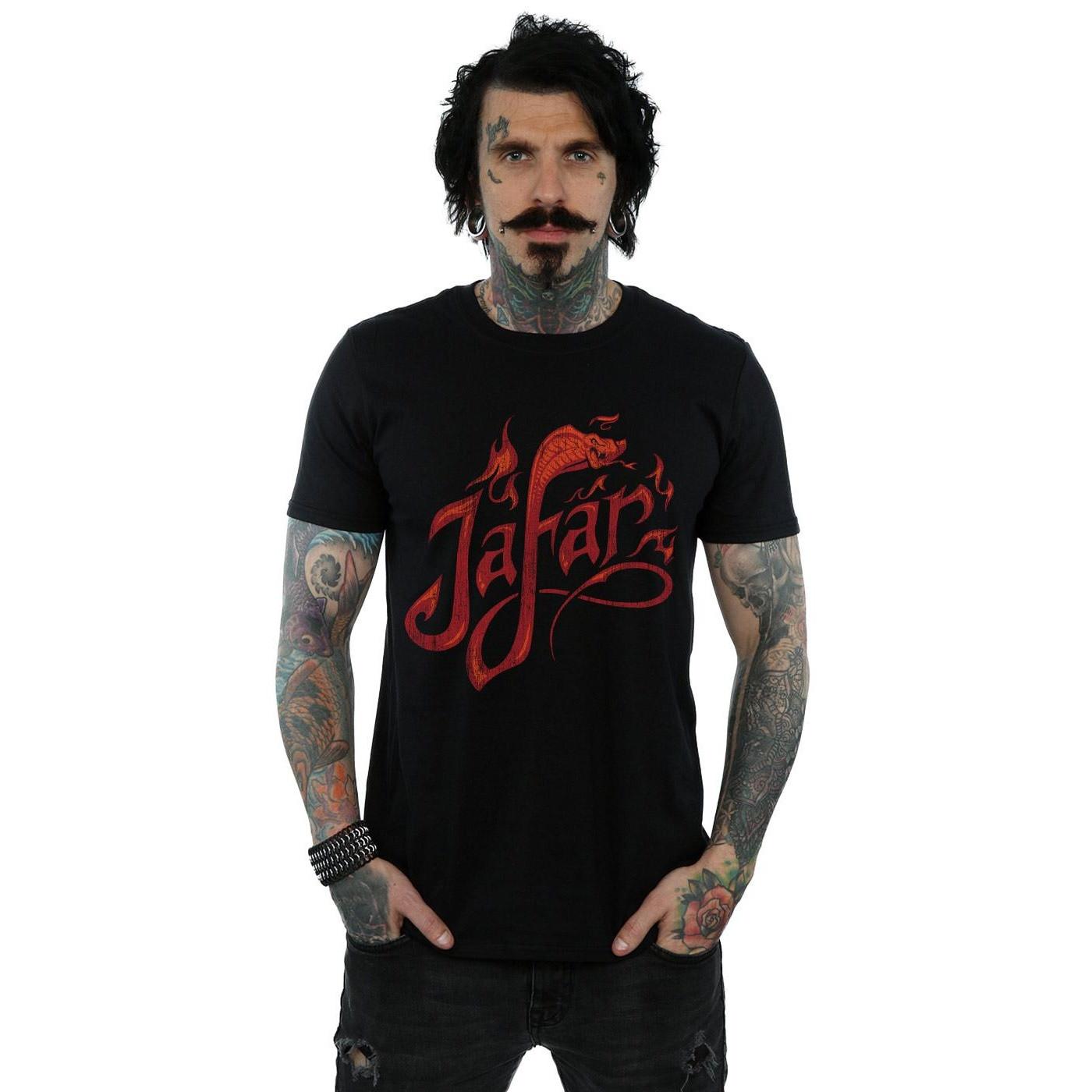 Disney Jafar Print Kurzarm T-Shirt