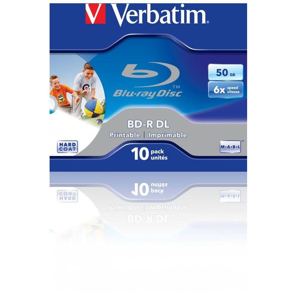 Verbatim Blu-Ray BD-R DL 50GB 6x 10er Jewelcase