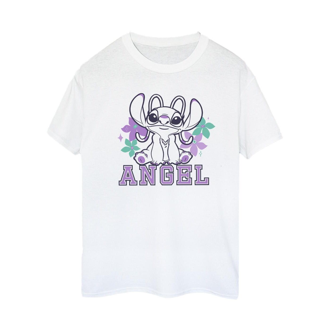 Disney Angel Stitch Grafikdruck T-Shirt
