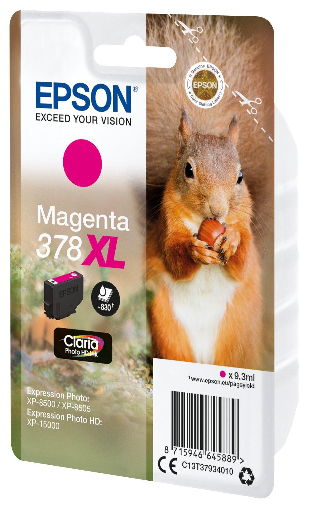 EPSON EPSON Tintenpatrone 378XL magenta T379340 XP-8500/8505/15000 830 Seiten