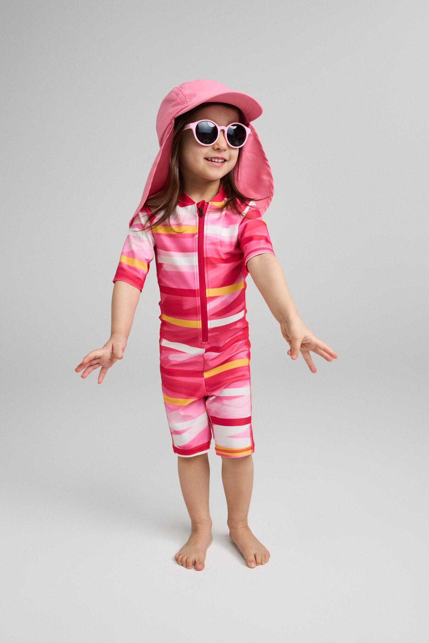 Reima Kinder Sonnenschutz Hut Biitsi Sunset Pink