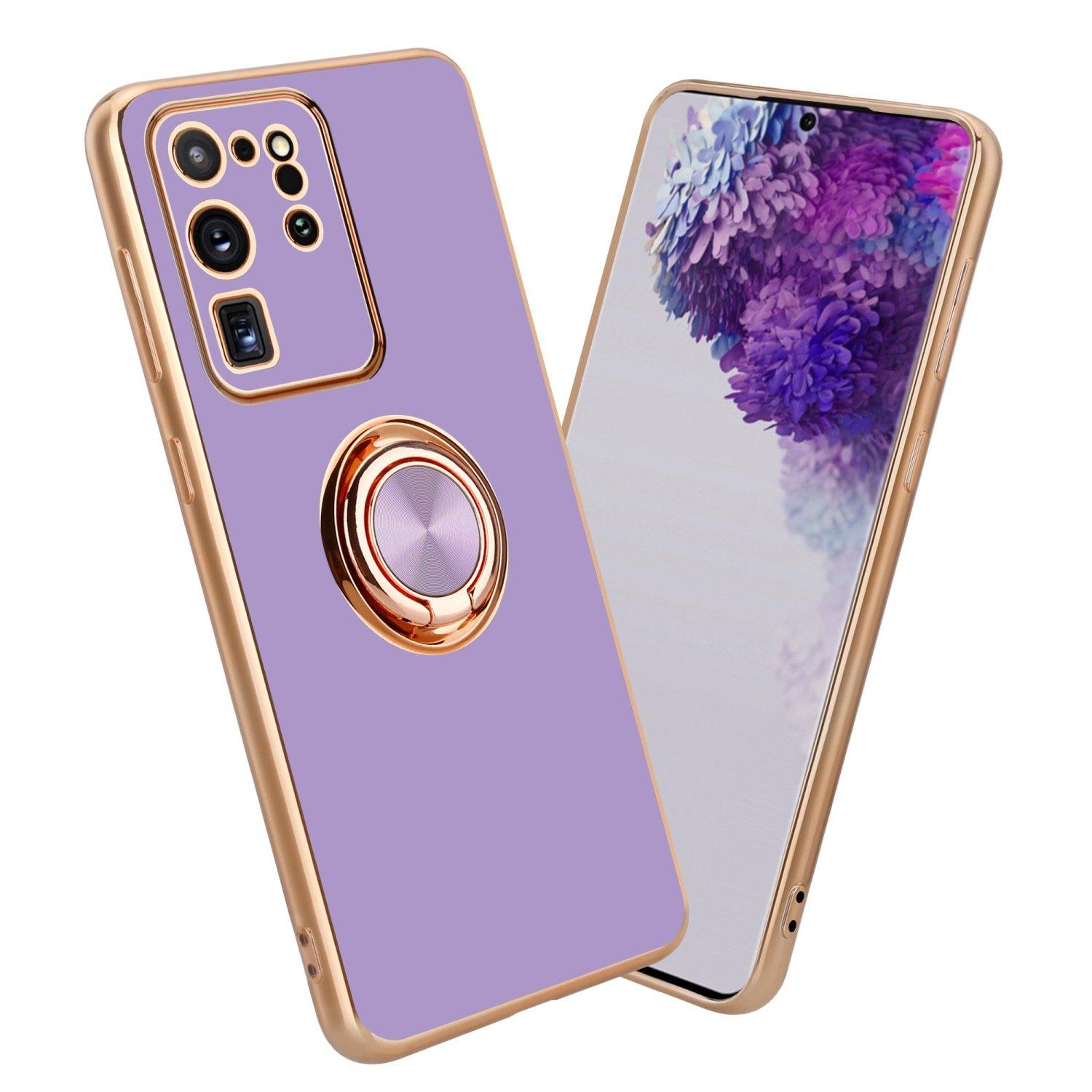 Cadorabo Hülle für Samsung Galaxy S20 ULTRA mit Ring - Schutzhülle
