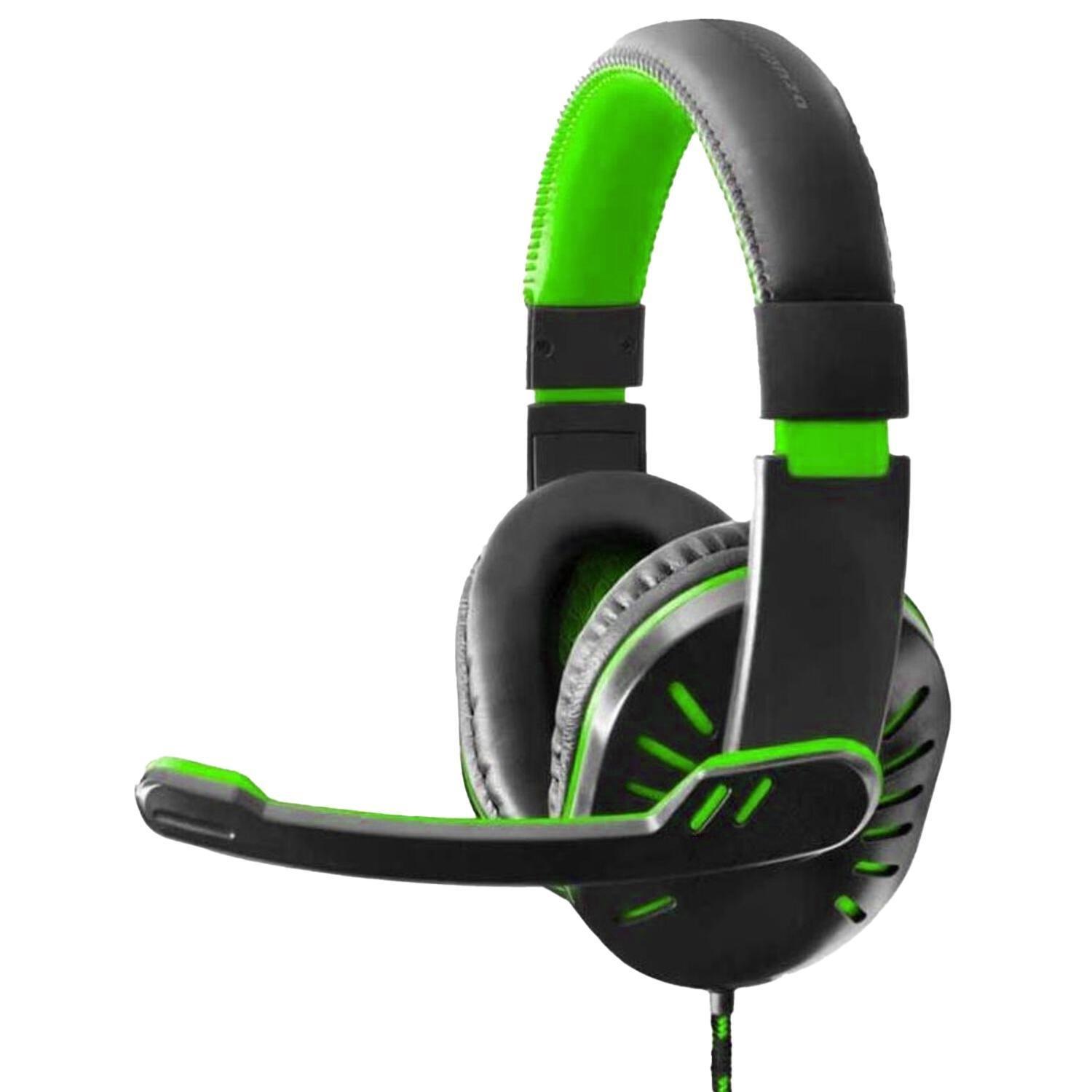 eStore Esperanza - Gaming-Headset, Krähe – Grün