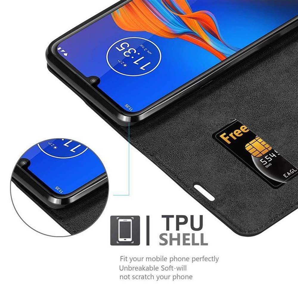 Cadorabo Hülle für Motorola MOTO E6 PLUS Magnetverschluss, Kartenfach