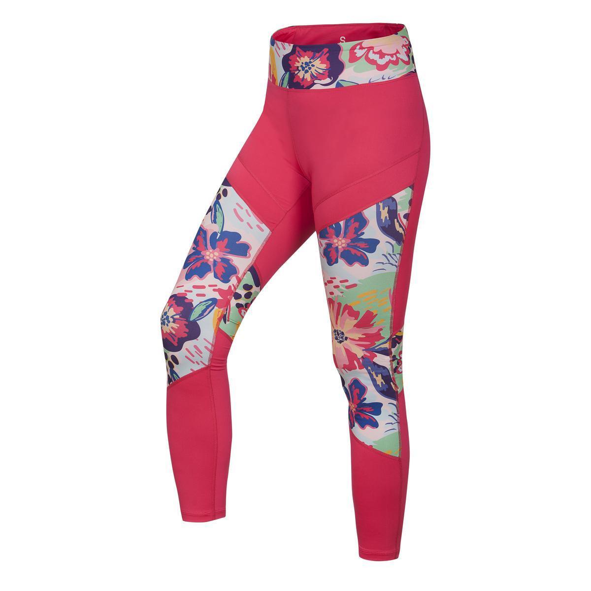 Ocun damenleggings rhea pink