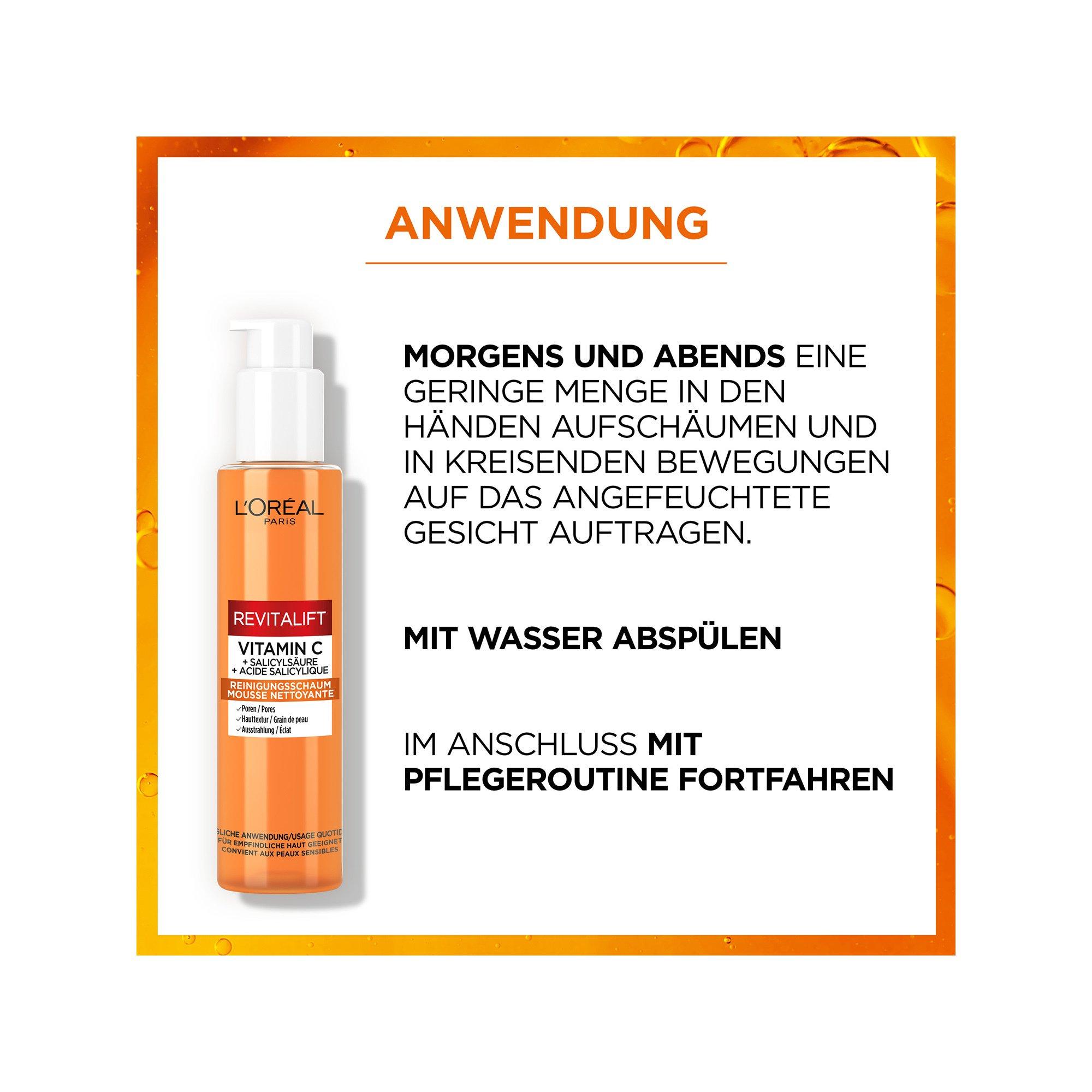 L'Oréal Paris Revitalift Clinical Vitamin C Reinigungsschaum
