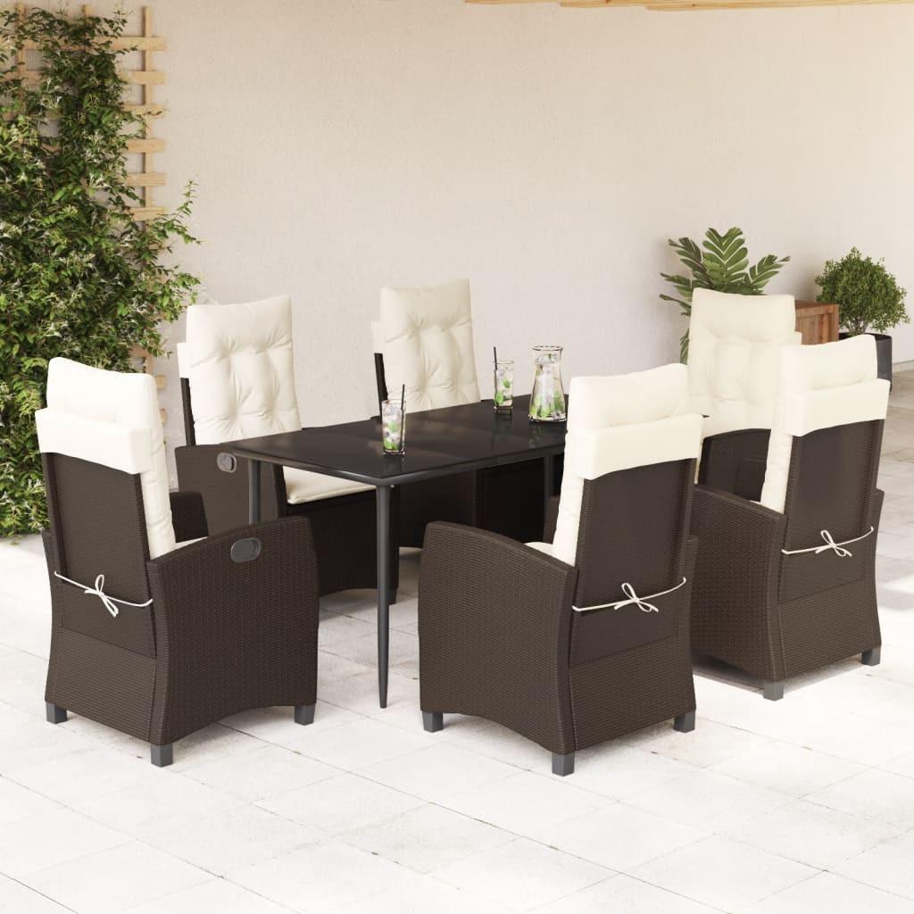 VidaXL Garten essgruppe poly-rattan