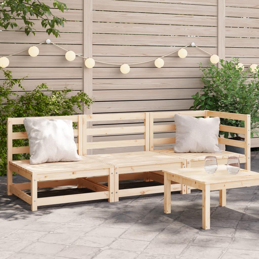 VidaXL Gartensofa kiefernholz