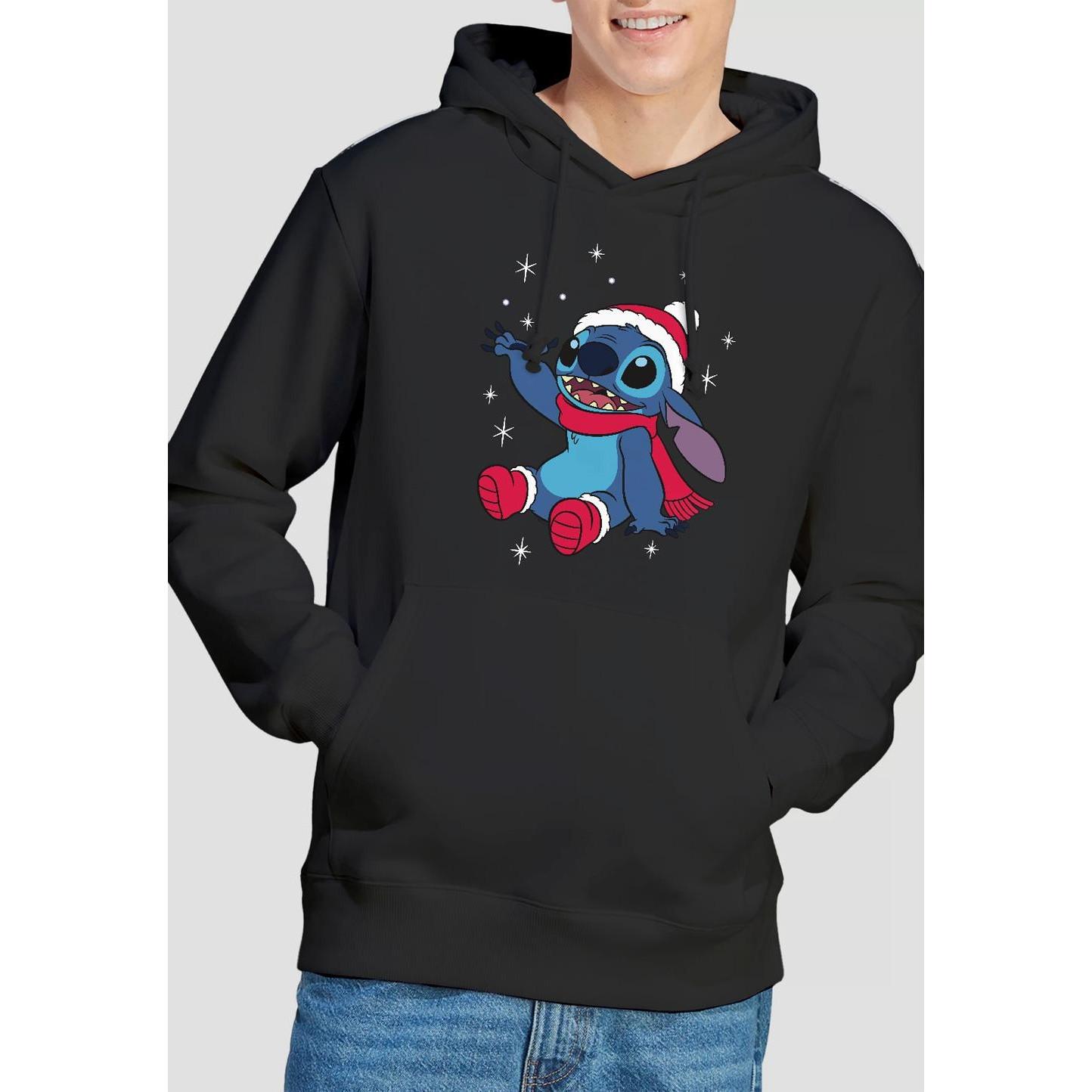 Lilo & Stitch Kapuzenpullover  weihnachtliches Design