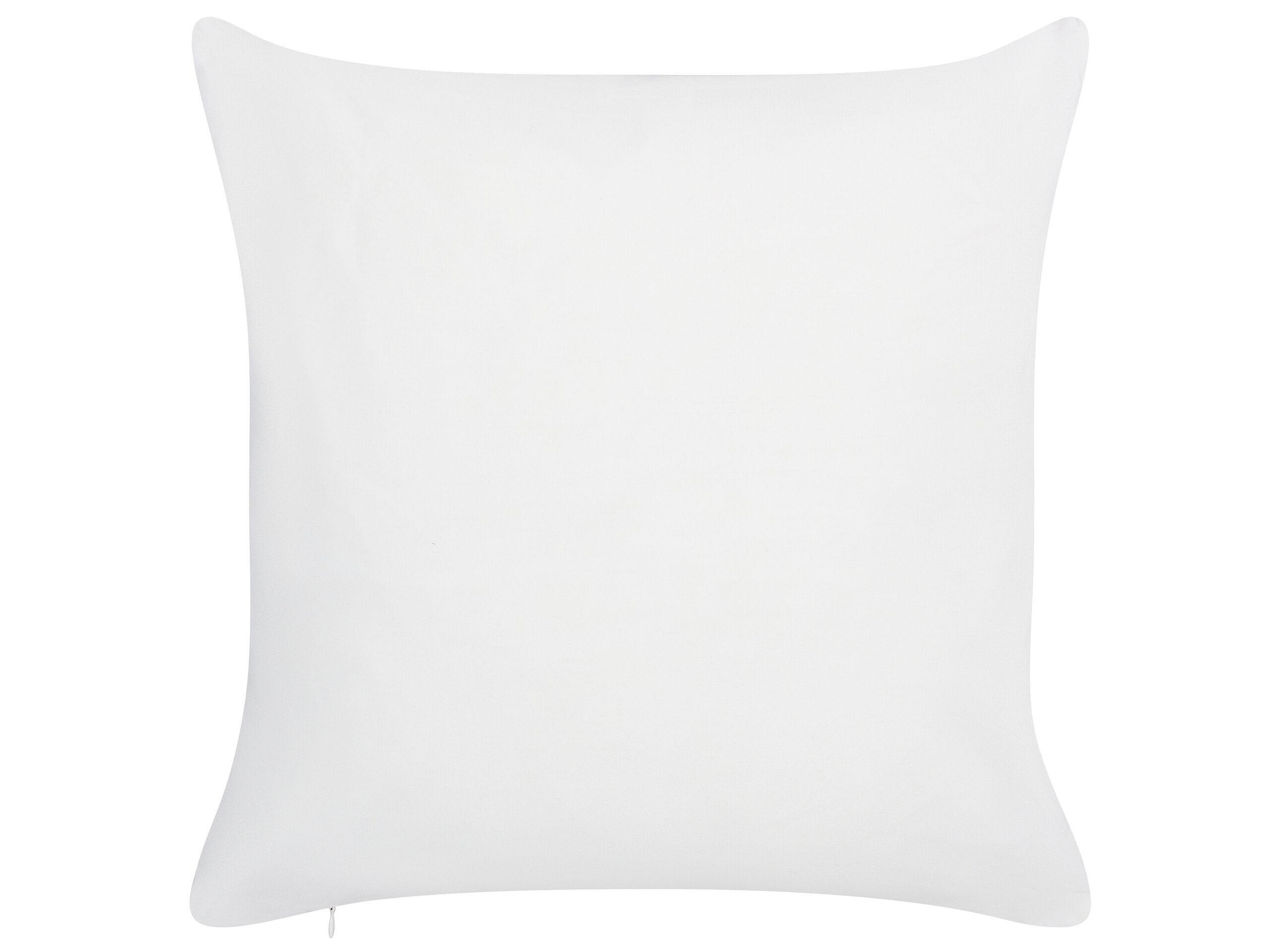 Beliani Gartenkissen 2er Set aus Polyester Boho VALLORIA