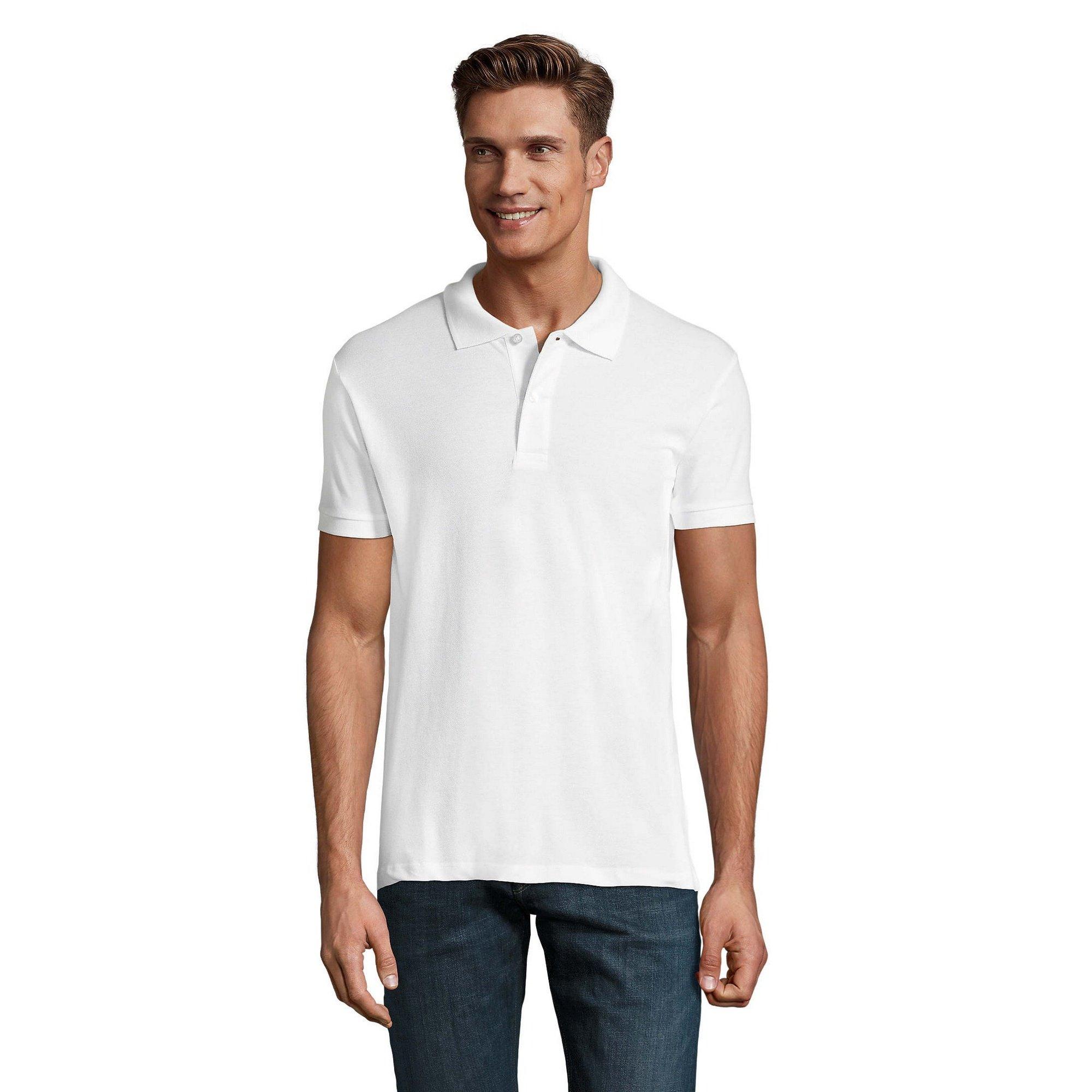 SOLS Perfect Pique Kurzarm Poloshirt
