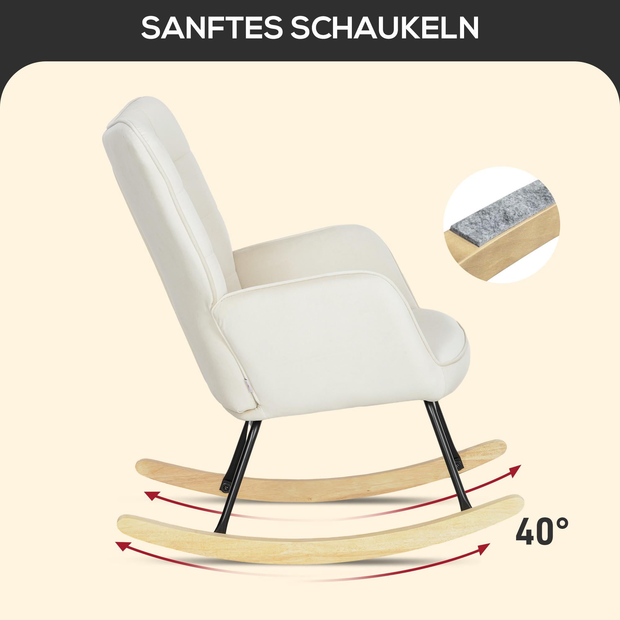 HOMCOM Schaukelstuhl