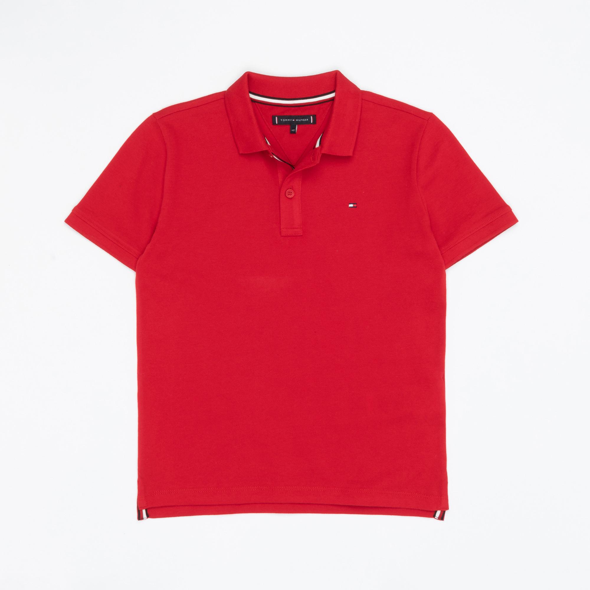 TOMMY HILFIGER FLAG POLO S/S Poloshirt, kurzarm