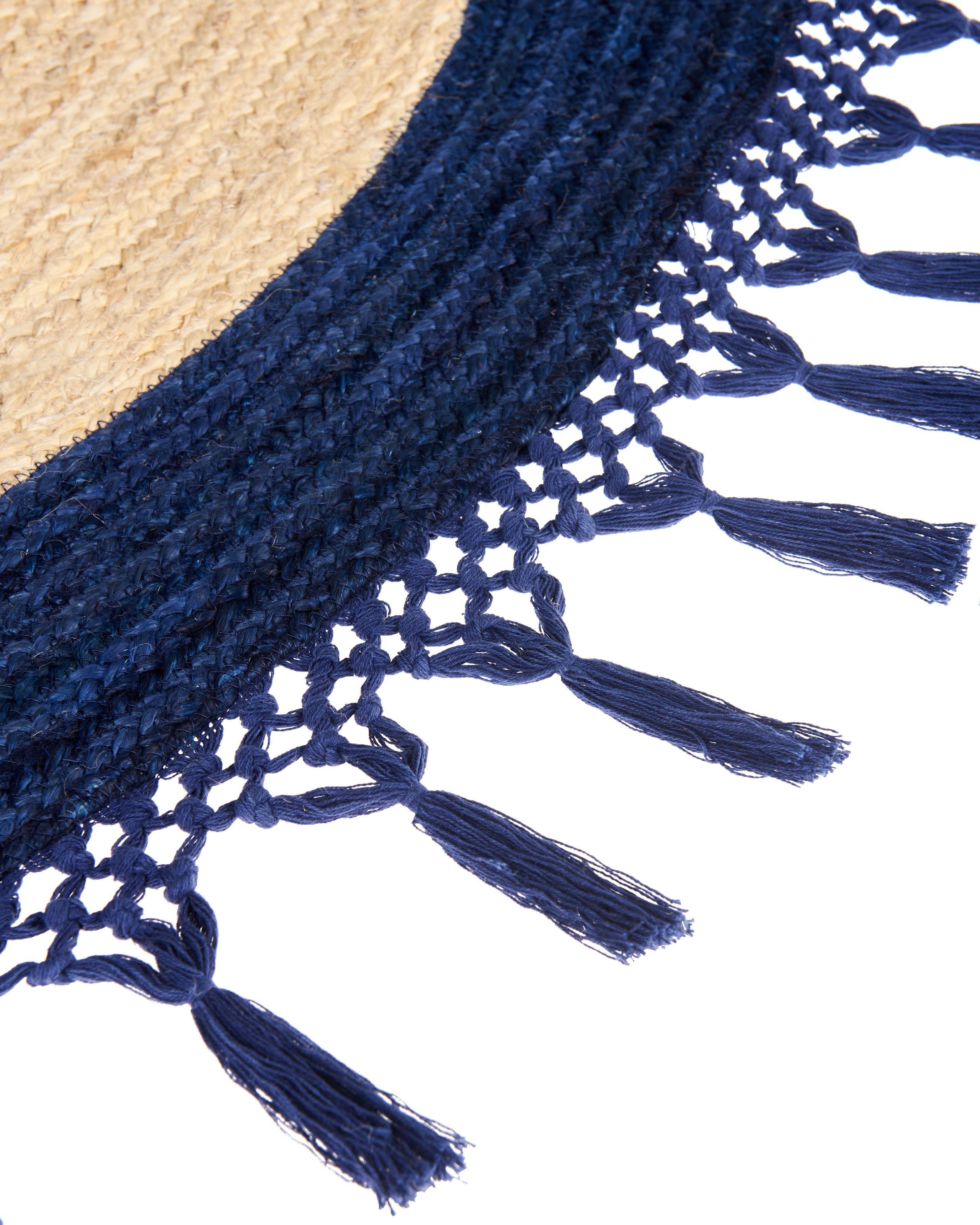 Beliani Teppich aus Jute Boho MARTS