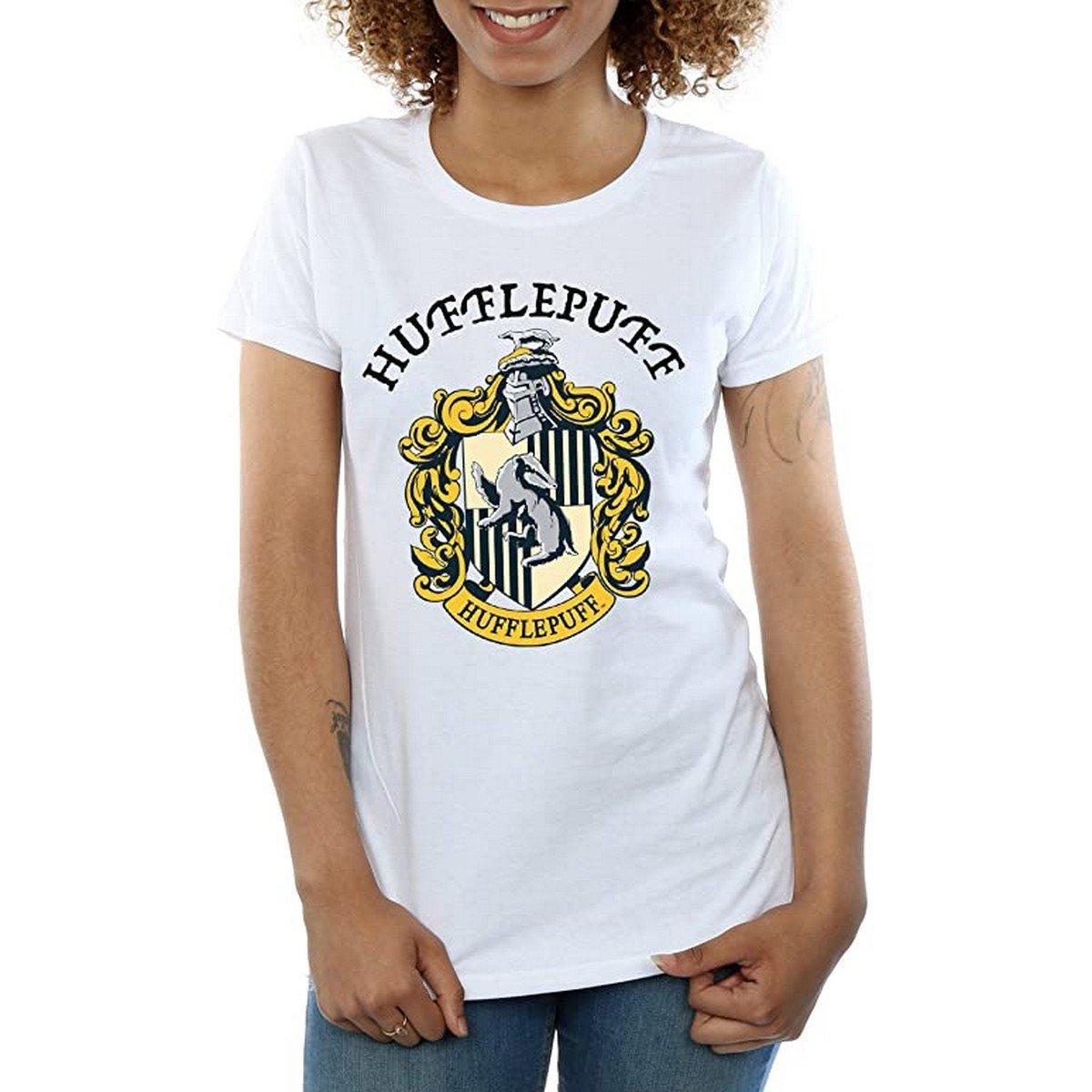 Harry Potter Hufflepuff Wappen Kurzarm T-Shirt