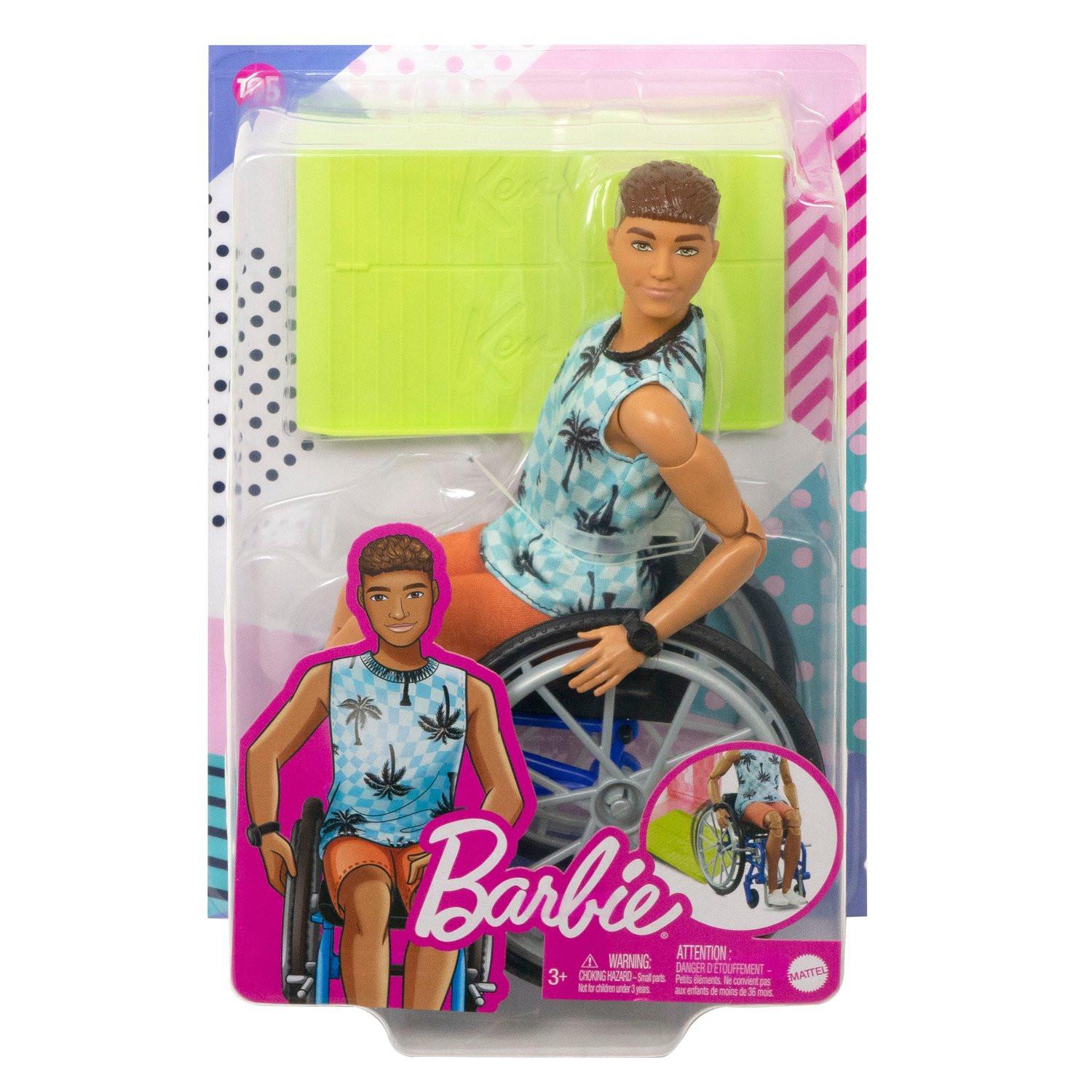 Barbie Fashionistas Ken Puppe im Rollstuhl