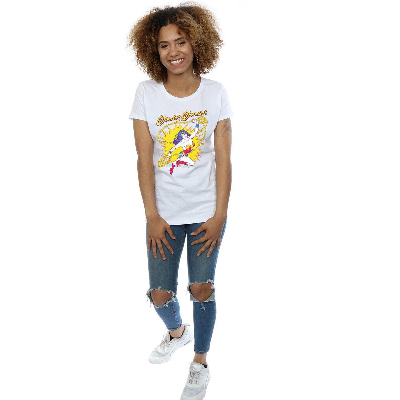 DC COMICS Wonder Woman Classic Logo Bedrucktes T-Shirt