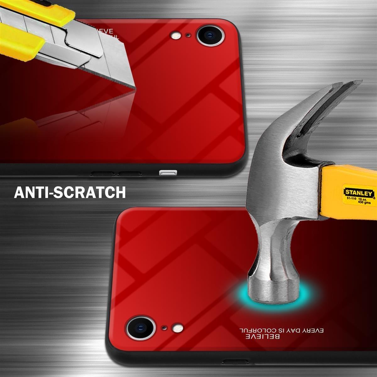 Cadorabo Hülle für Apple iPhone XR Zweifarbig