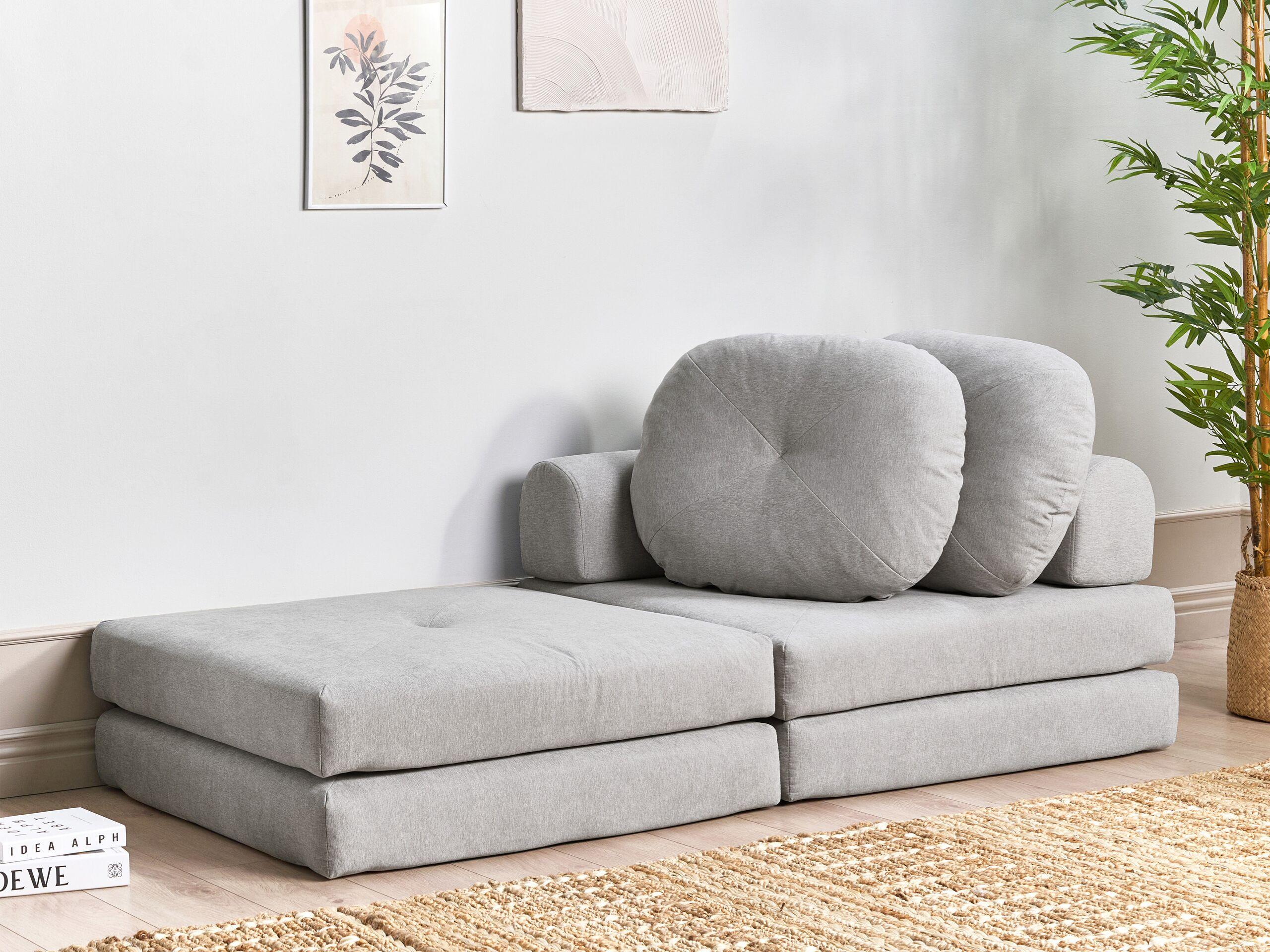 Beliani Schlafsofa aus Polyester Modern OLDEN