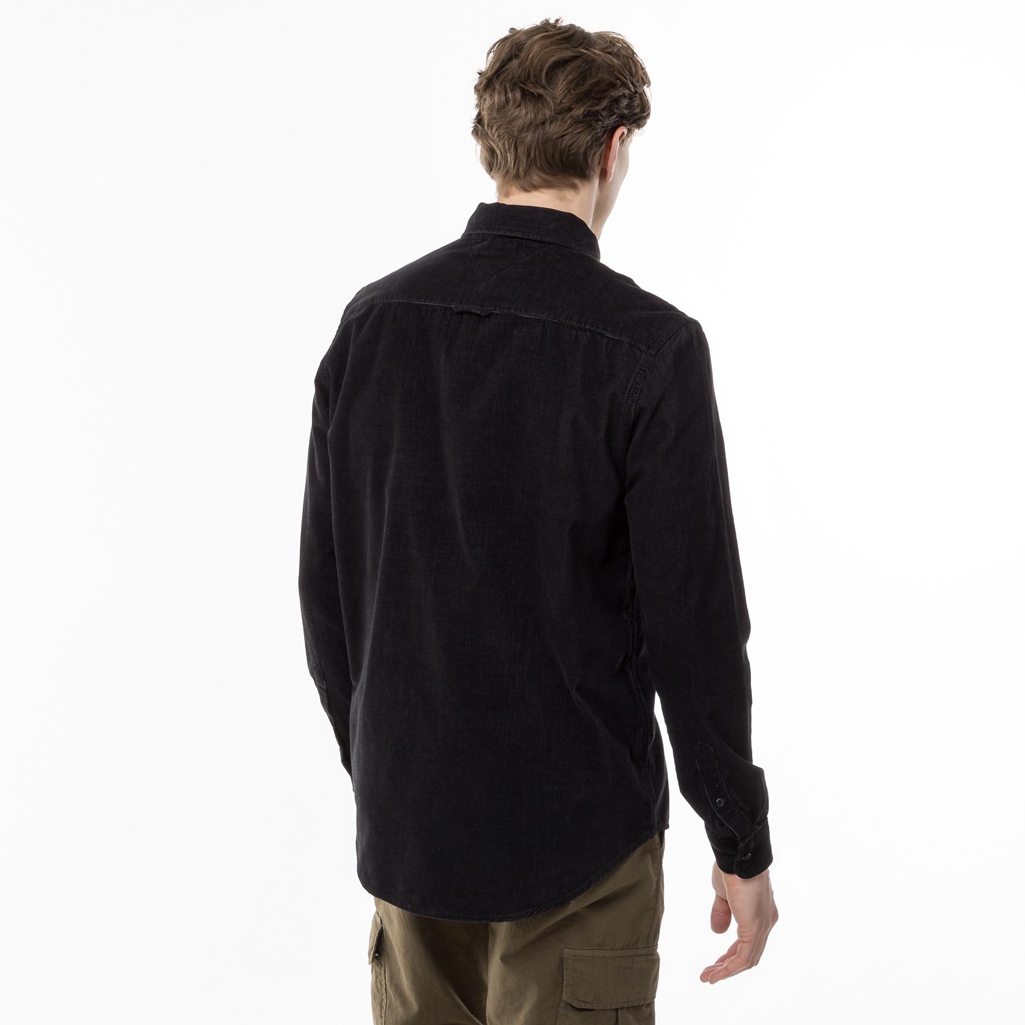 TOMMY JEANS Cord Langarm Hemd