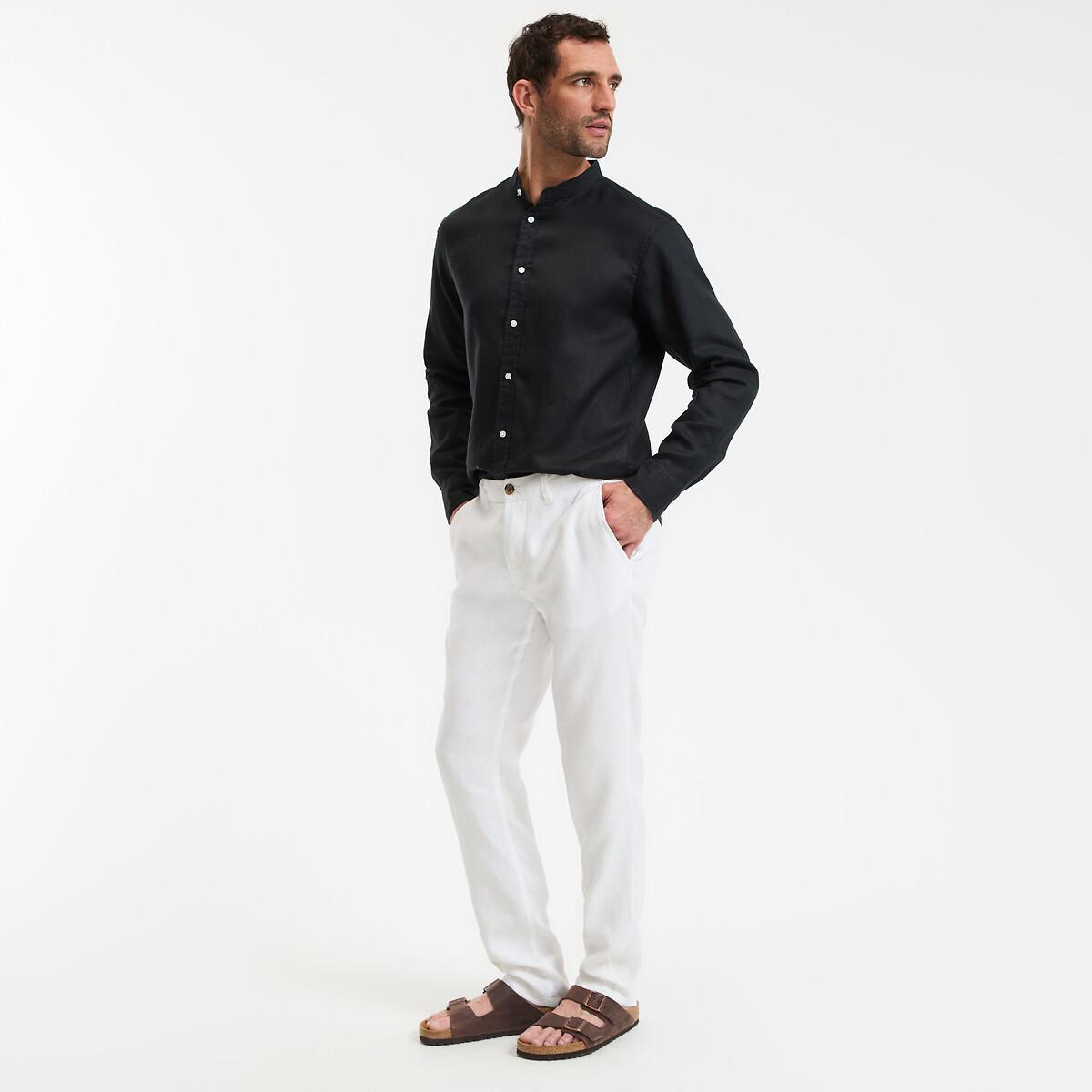 La Redoute Collections Leinen Straight Leg Hose