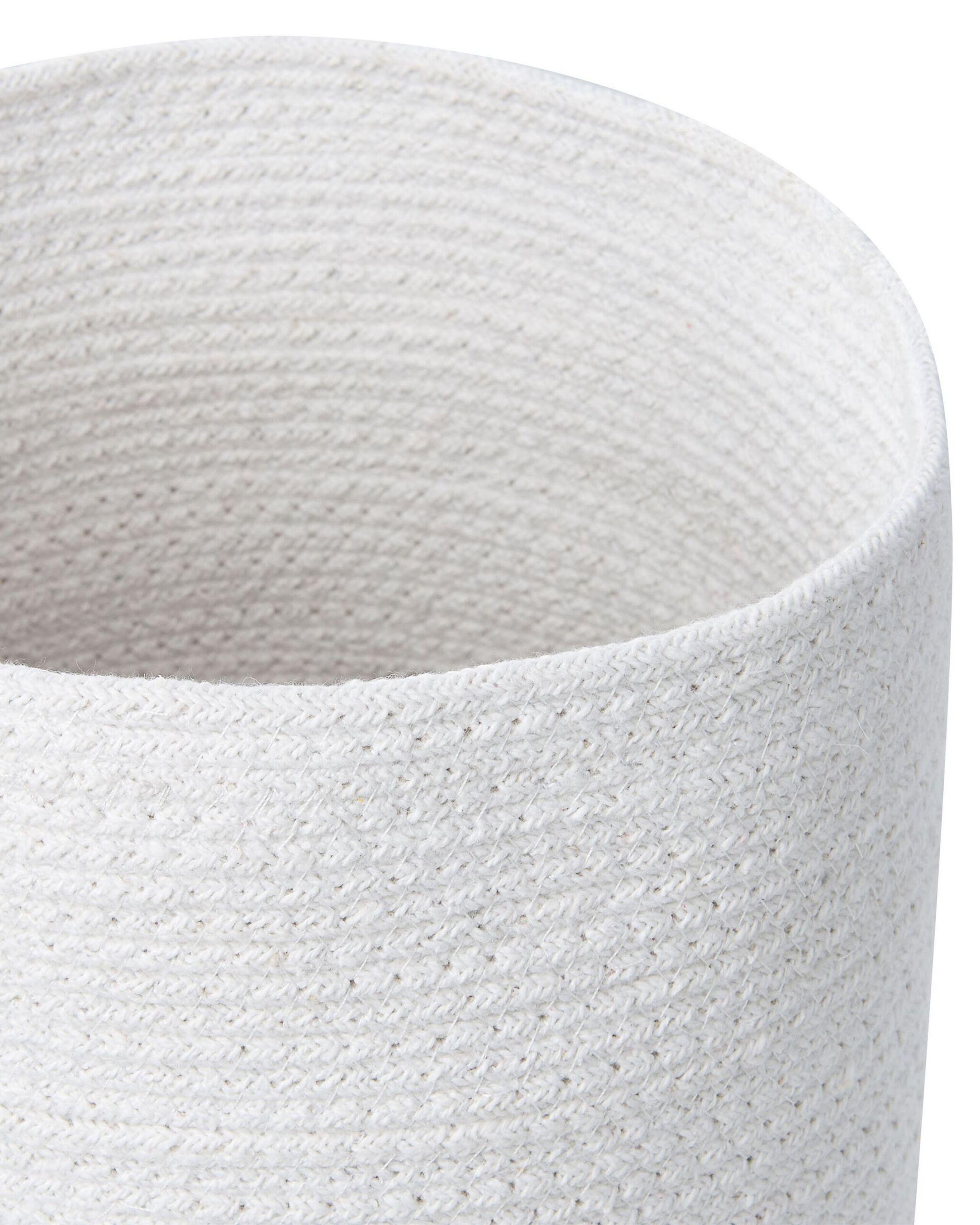 Beliani Korb aus Baumwolle Boho BASIMA