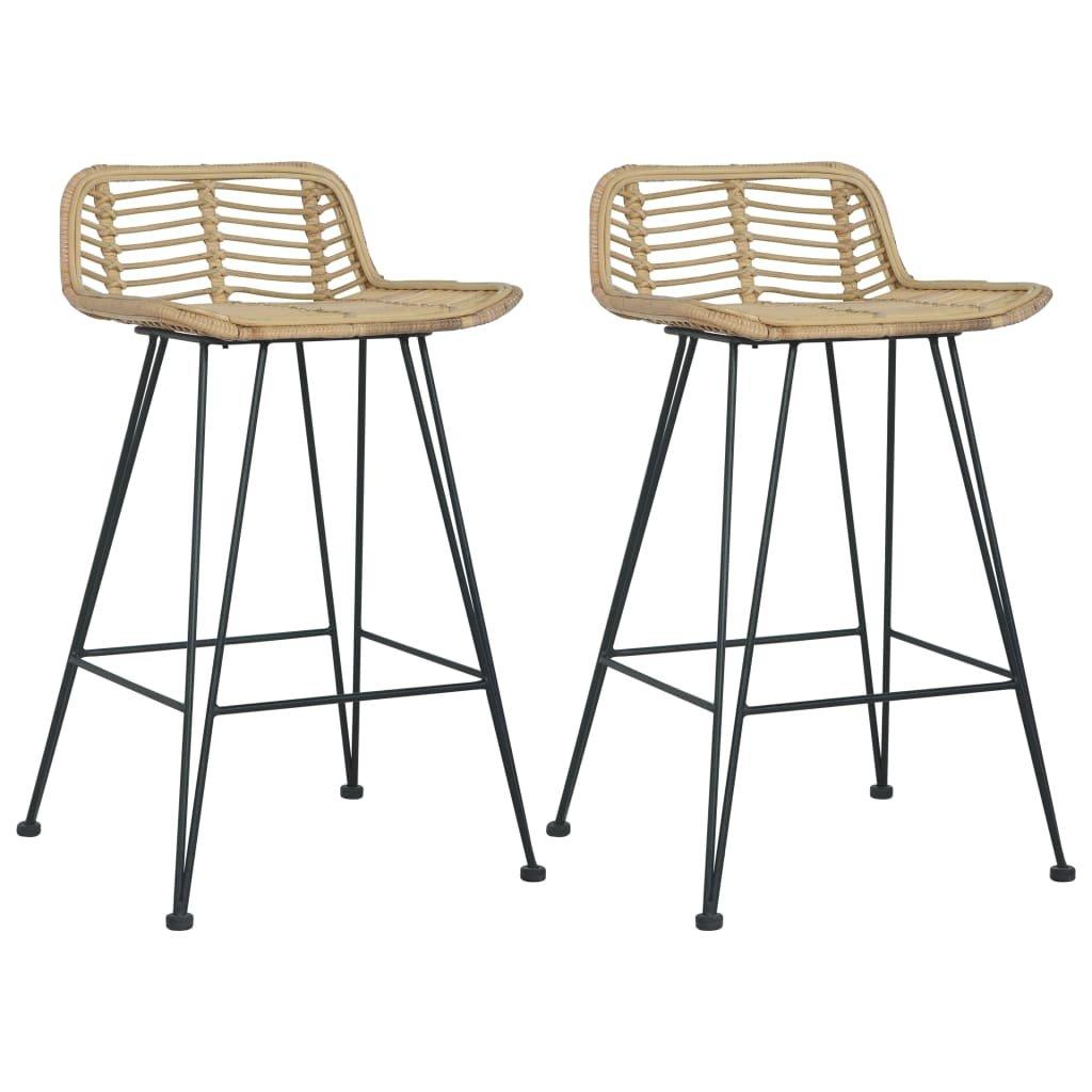 VidaXL Barstuhl rattan