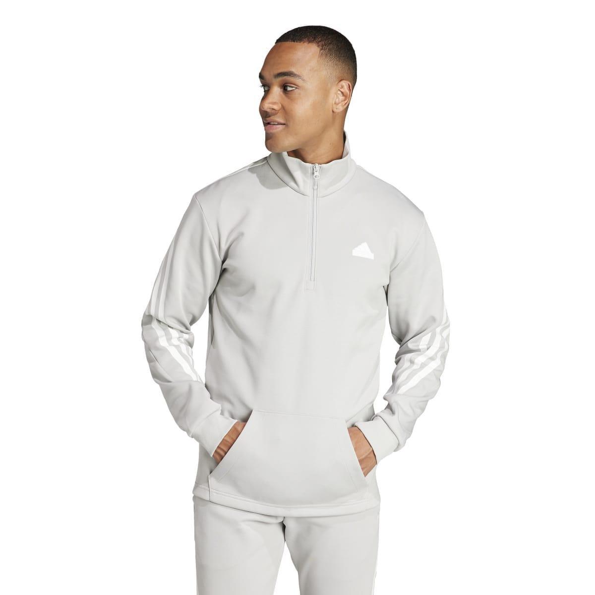 adidas Future Icons Sweatshirt mit halbem Reißverschluss
