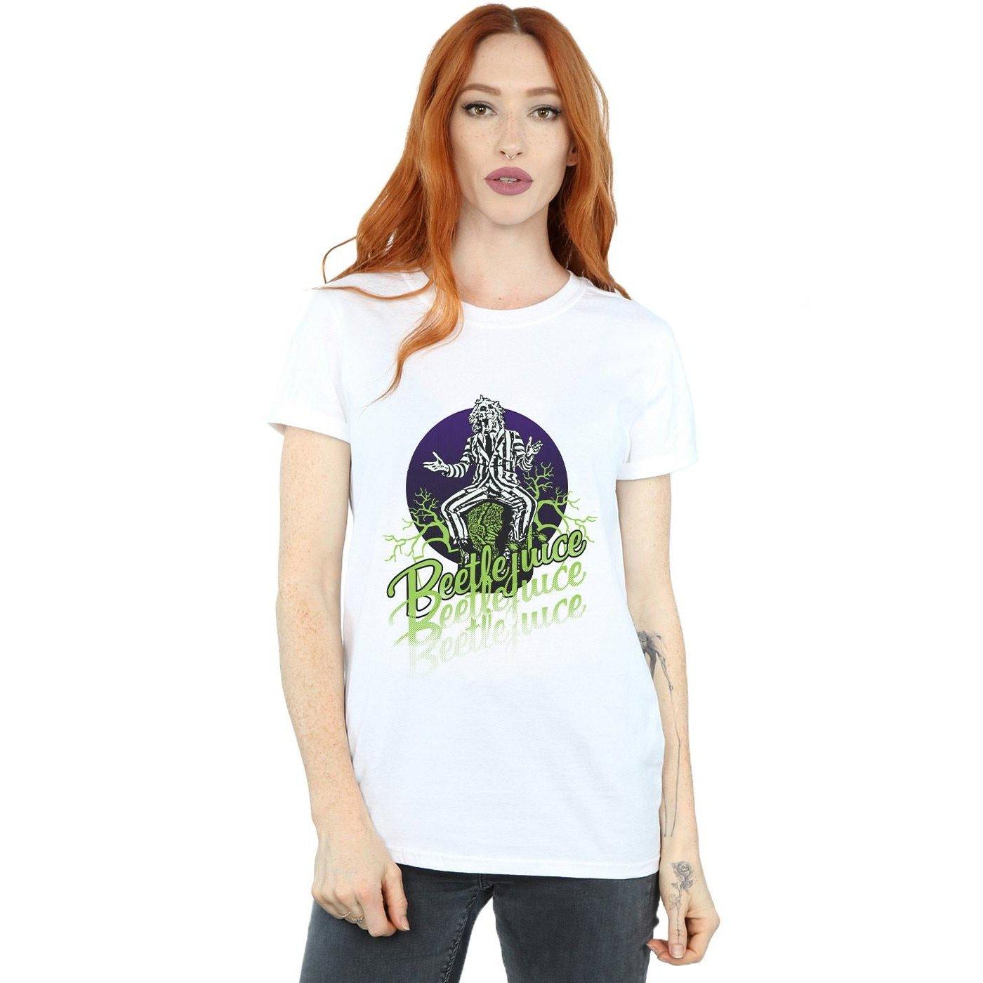 Beetlejuice Character Print T-Shirt