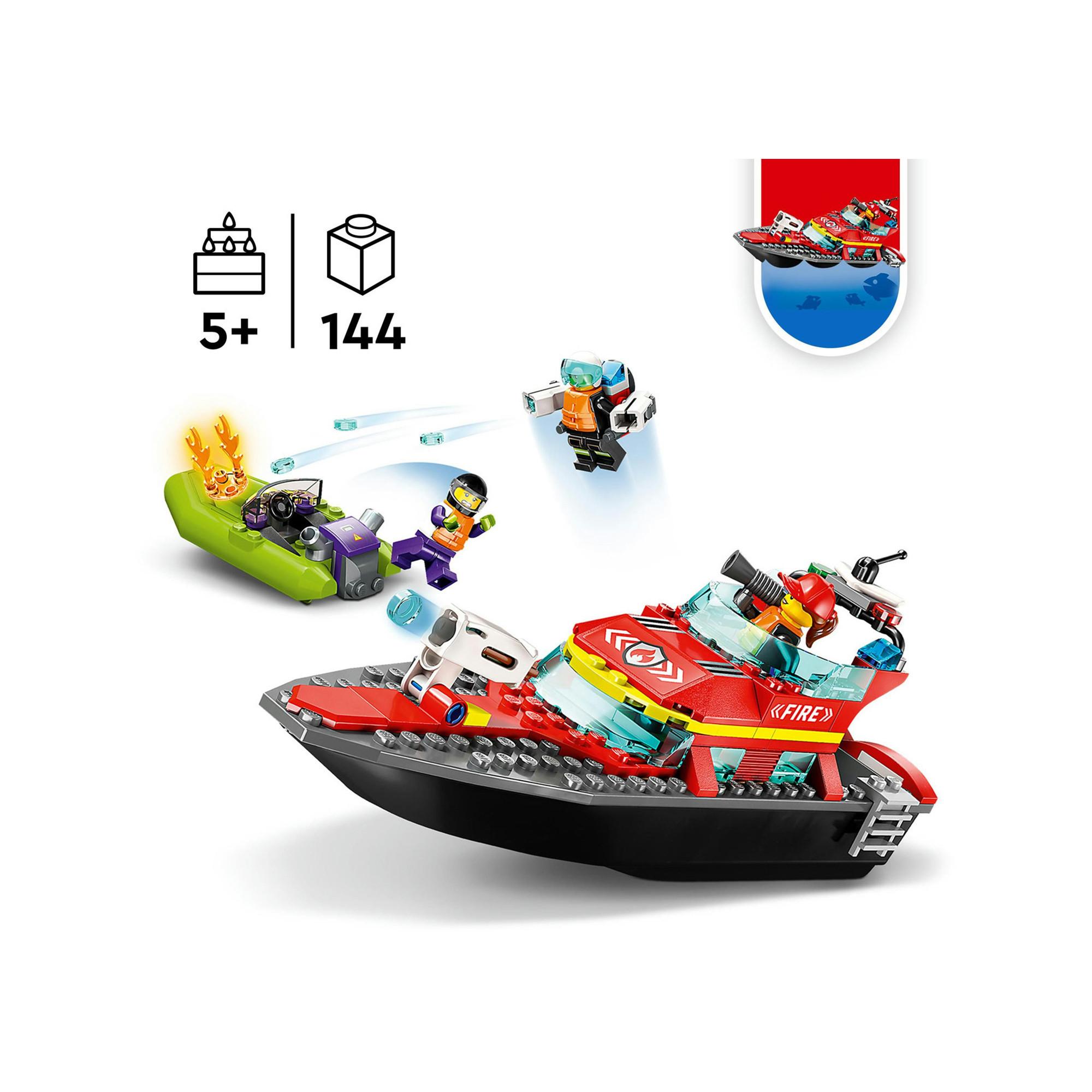 LEGO® 60373 Feuerwehrboot