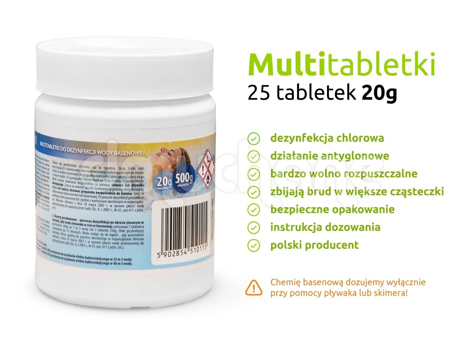 B2X Multifunktionstabletten 25 x 20 g – 0,5 kg