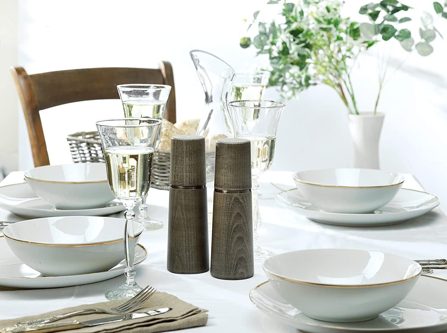 Cole&Mason Pfeffermühle Marlow PM 18.5 cm, Dunkelgrau