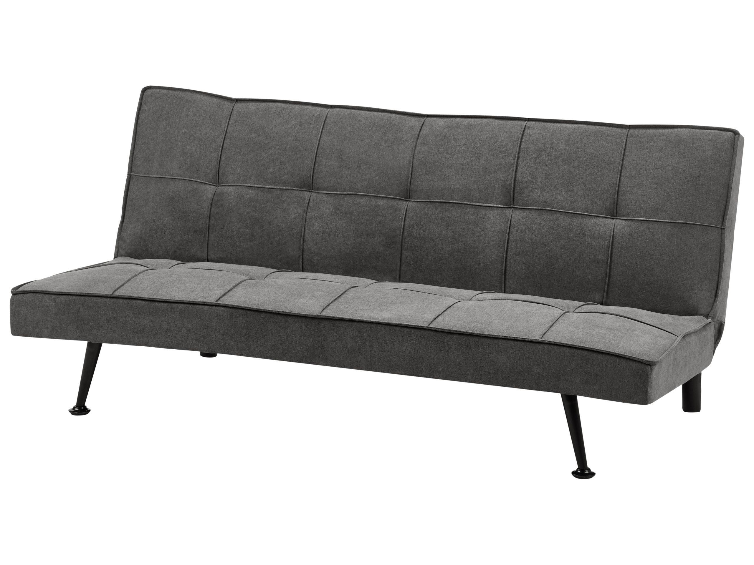 Beliani Schlafsofa aus Polyester Modern HASLE