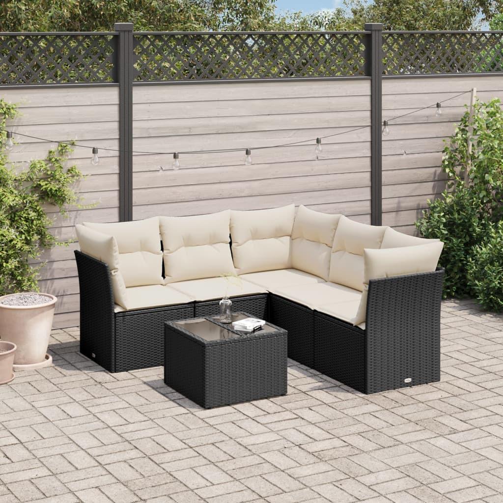 VidaXL Garten sofagarnitur poly-rattan