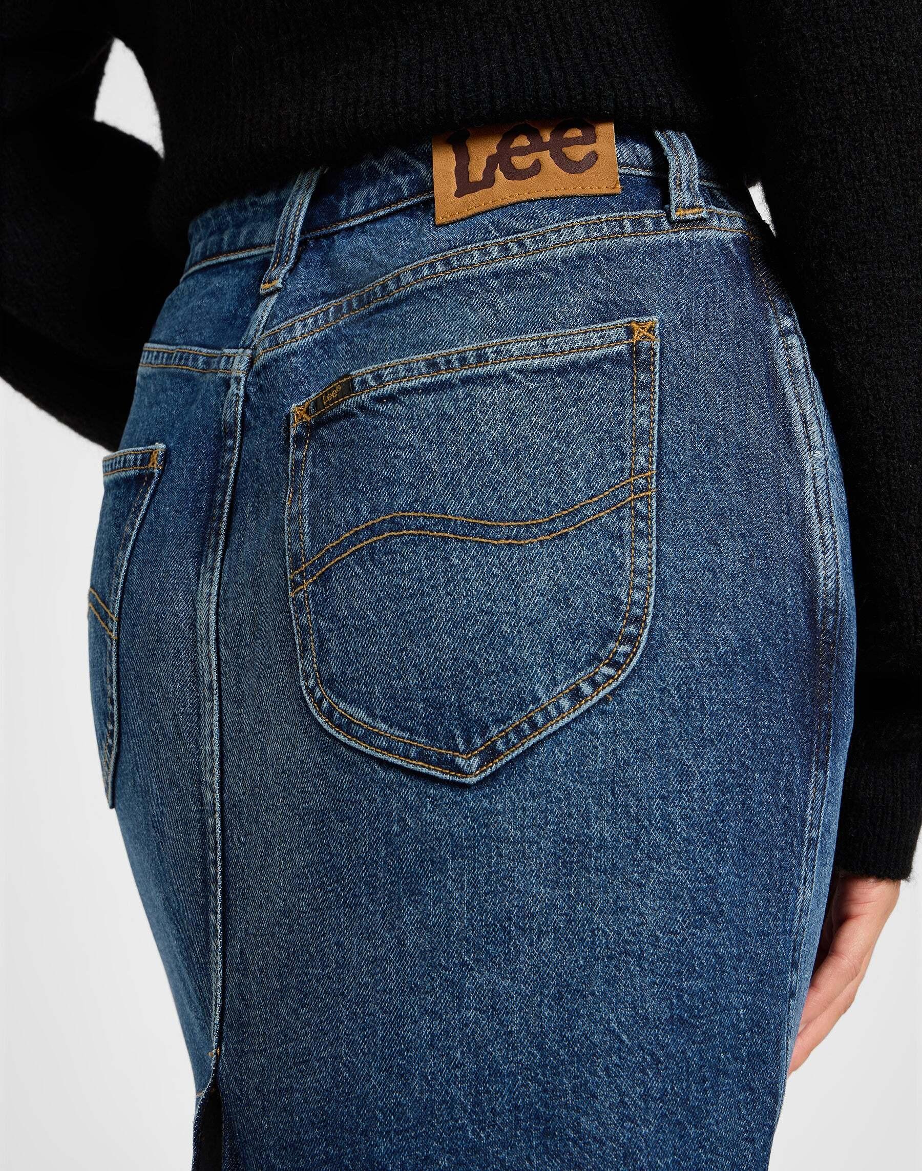 Lee Jeansrock Midi Skirt