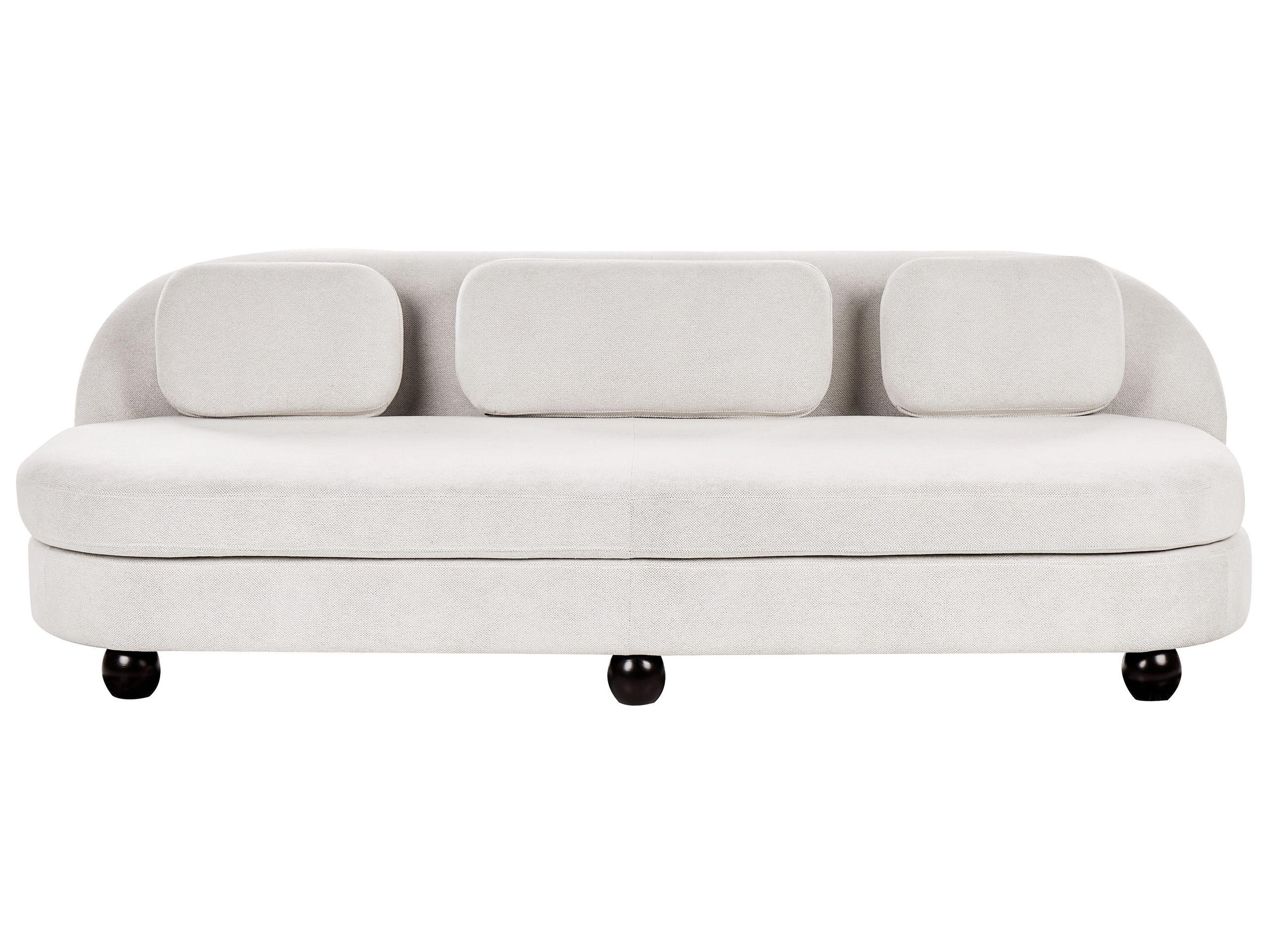 Beliani 3 Sitzer Sofa aus Polyester Modern FANSEN