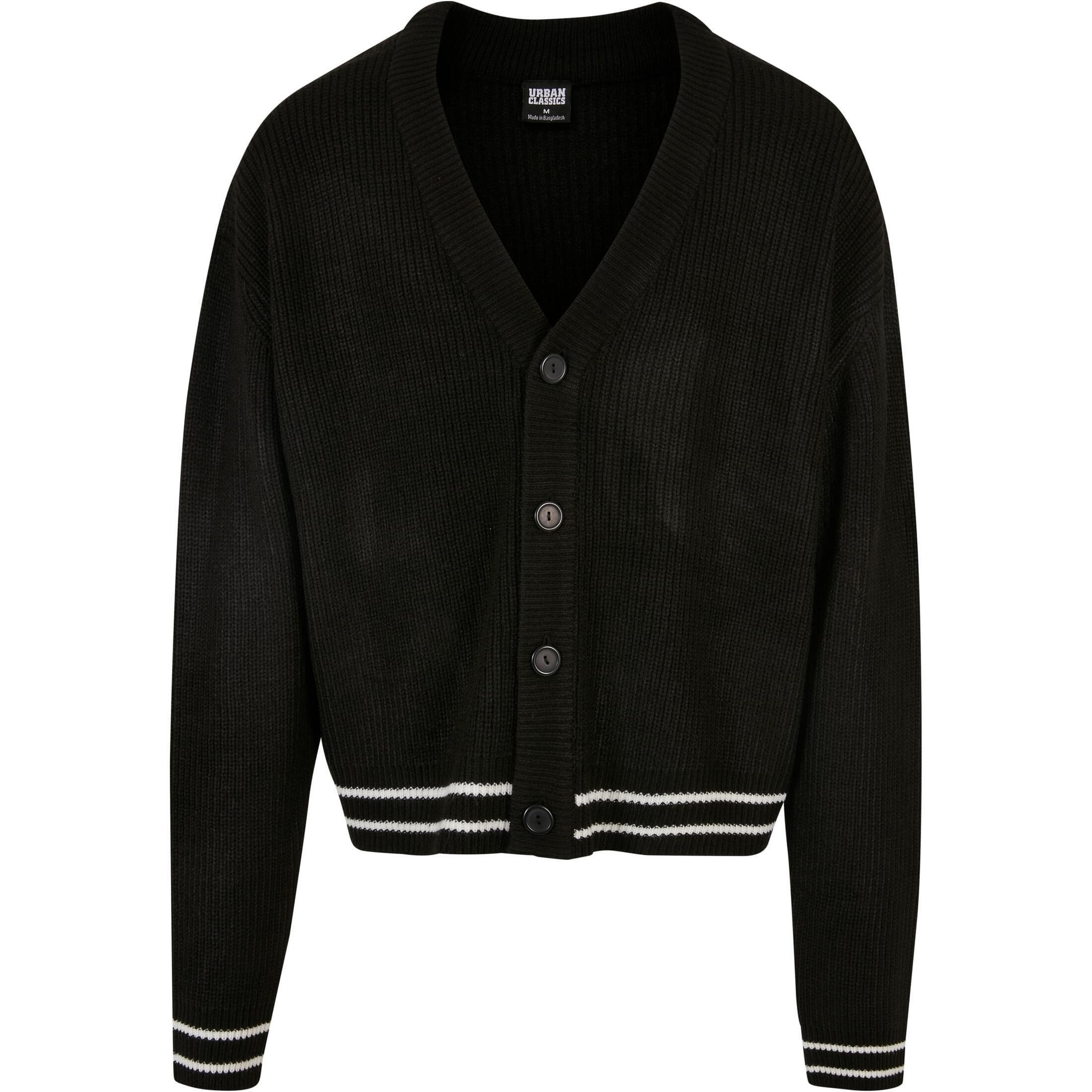 URBAN CLASSICS strickjacke sporty boxy