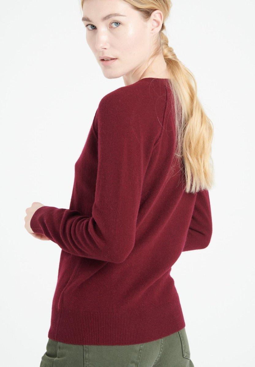 Studio Cashmere8 LILLY 6 Pullover mit V-Ausschnitt - 100% Kaschmir
