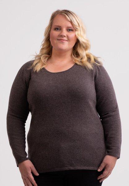 CASH-MERE.CH Kaschmir Rundhals Pullover